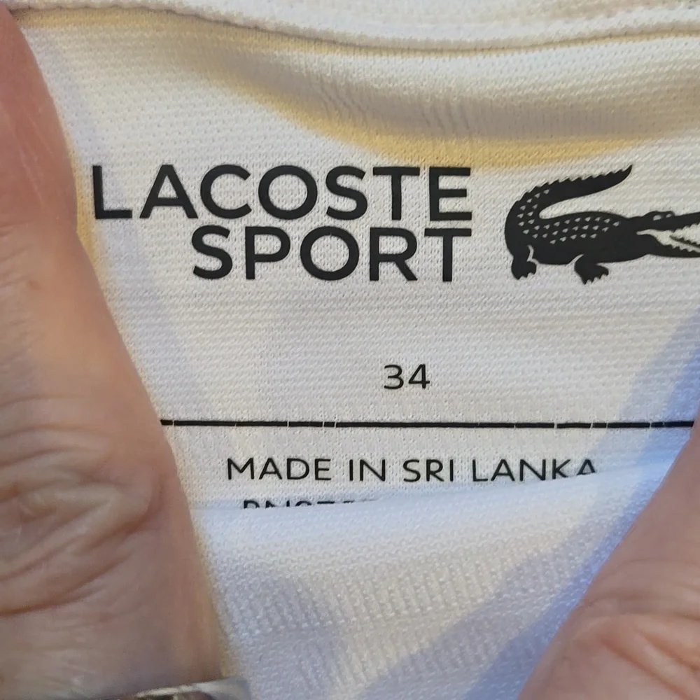 Lacoste Sport Ultr Dry Stylish Strappy Tank Top - Picture 4 of 12